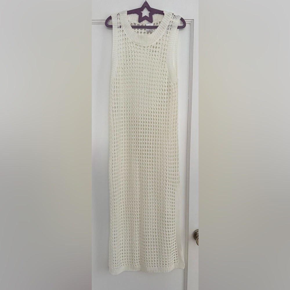 Crochet coverup dress